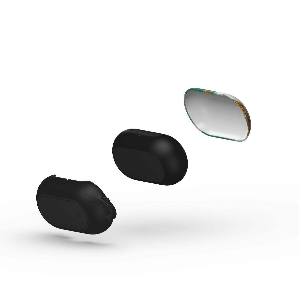 Dėklas Samsung Buds Glitter flow