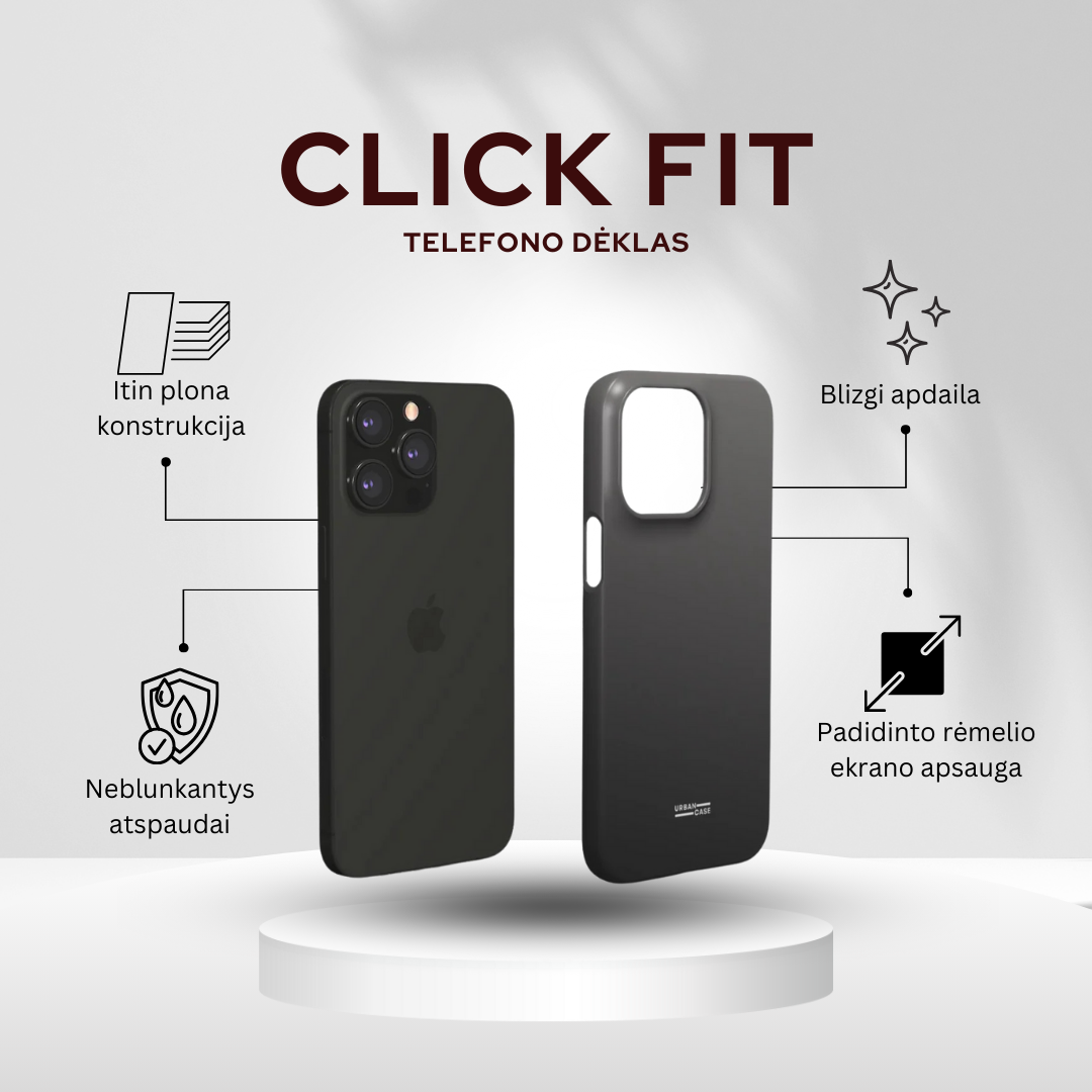 ClickFit telefonų dėklai