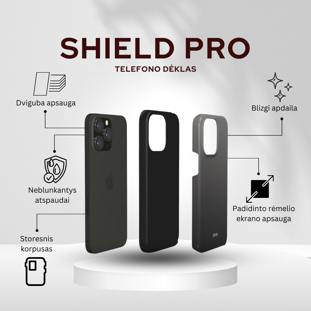 ShieldPro telefonų dėklai