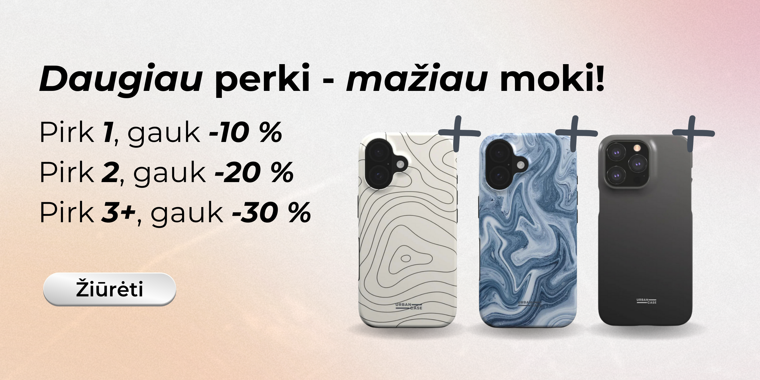 Telefonų dėklų akcija