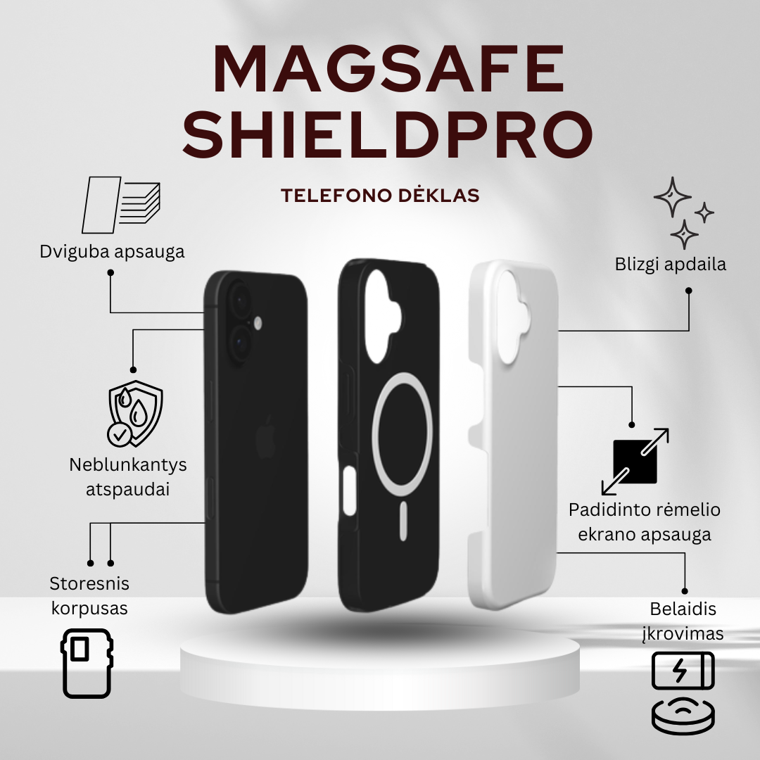 MagSafe telefonų dėklai