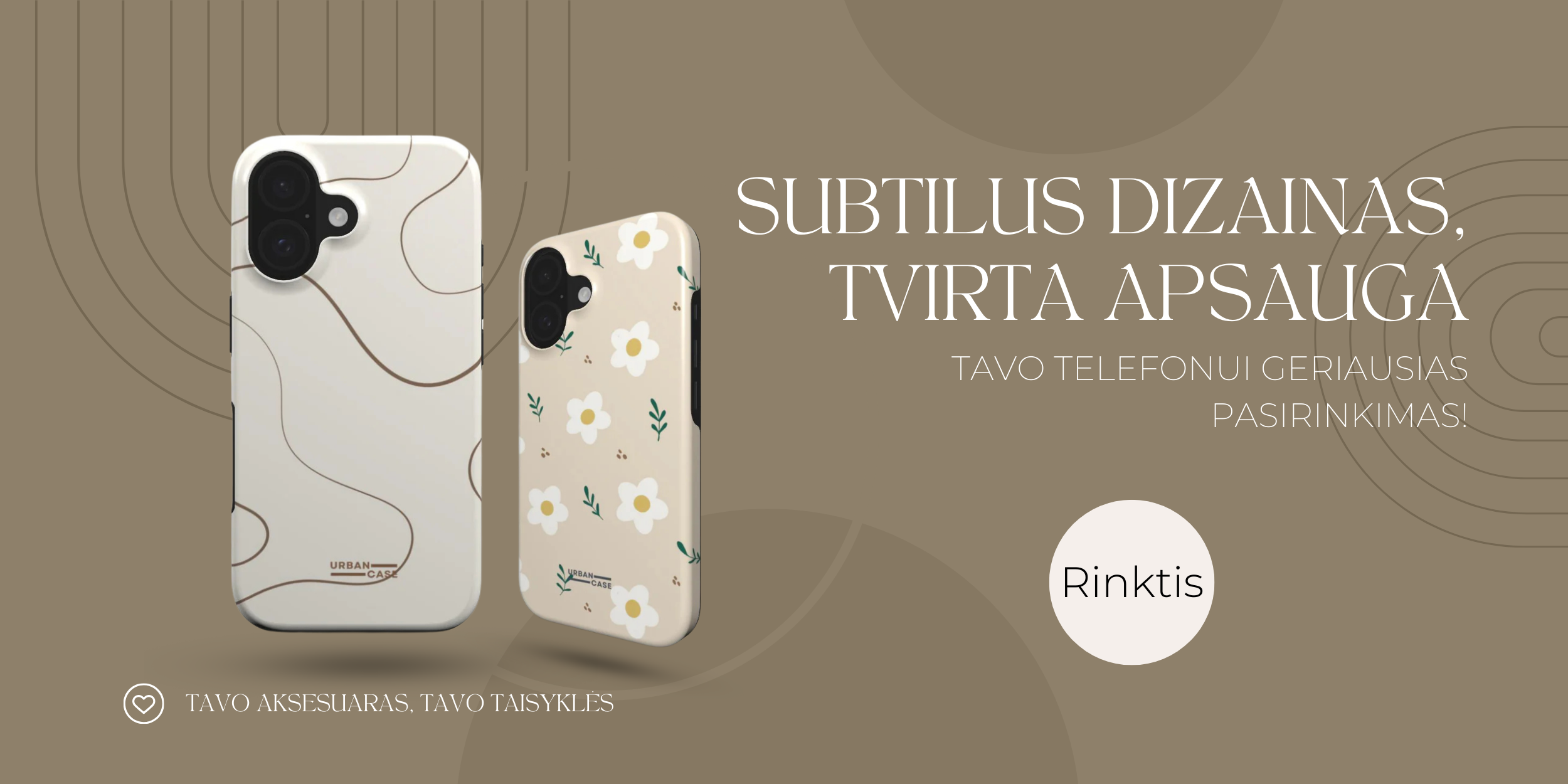 Visi telefonų dėklai | UrbanCase.lt